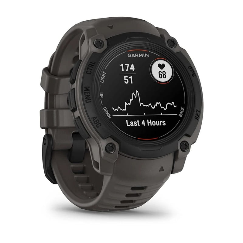 Смарт-часы Garmin Instinct E 40 mm Black with Charcoal Silicone Band (010-02932-13)