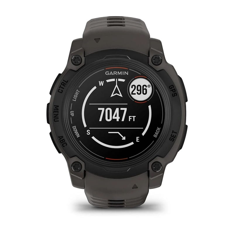 Смарт-часы Garmin Instinct E 40 mm Black with Charcoal Silicone Band (010-02932-13)