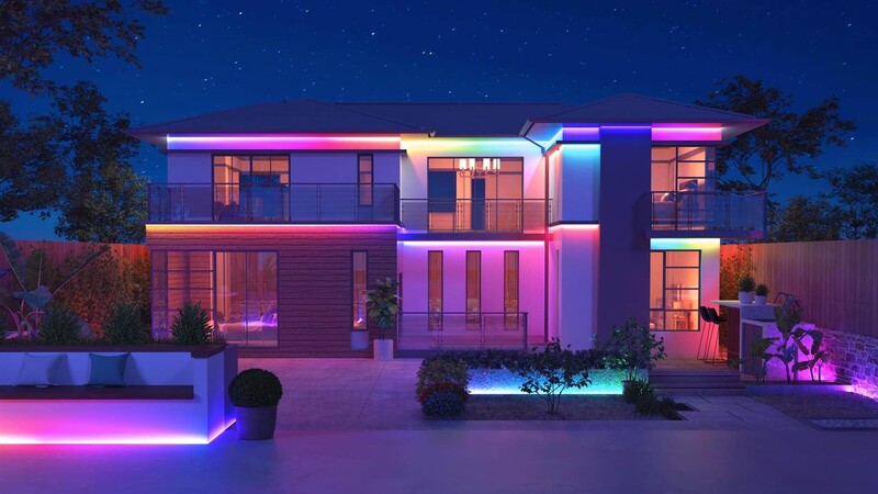 Светодиодная лента умная Govee H6172 RGBIC Phantasy Outdoor, 10 м, White (H61723D1)