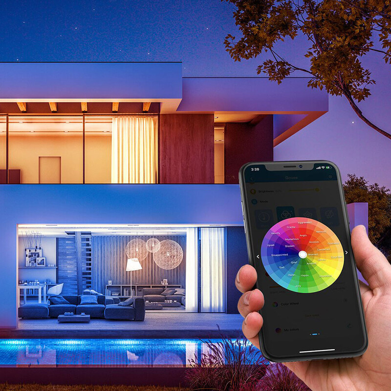 Светодиодная лента умная Govee H611 RGB, 10 м, White (H61103A3)