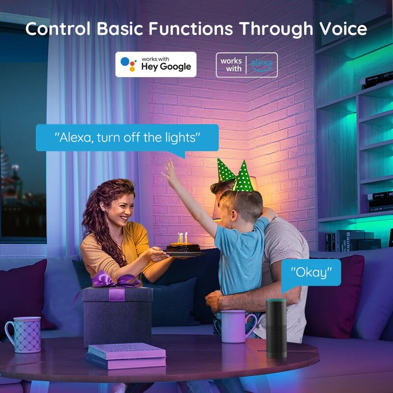 Светодиодная лента умная Govee H611 RGB, 10 м, White (H61103A3)