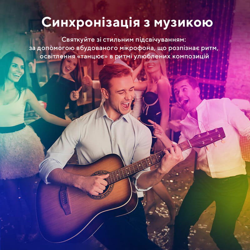 Світлодіодна стрічка розумна Govee H611 RGB, 10 м, White (H61103A3)