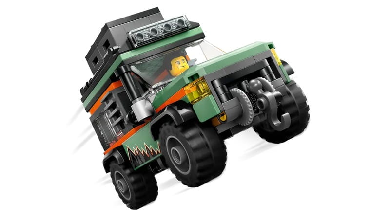 Конструктор LEGO City Позашляхова гірська вантажівка 4x4 (60447)