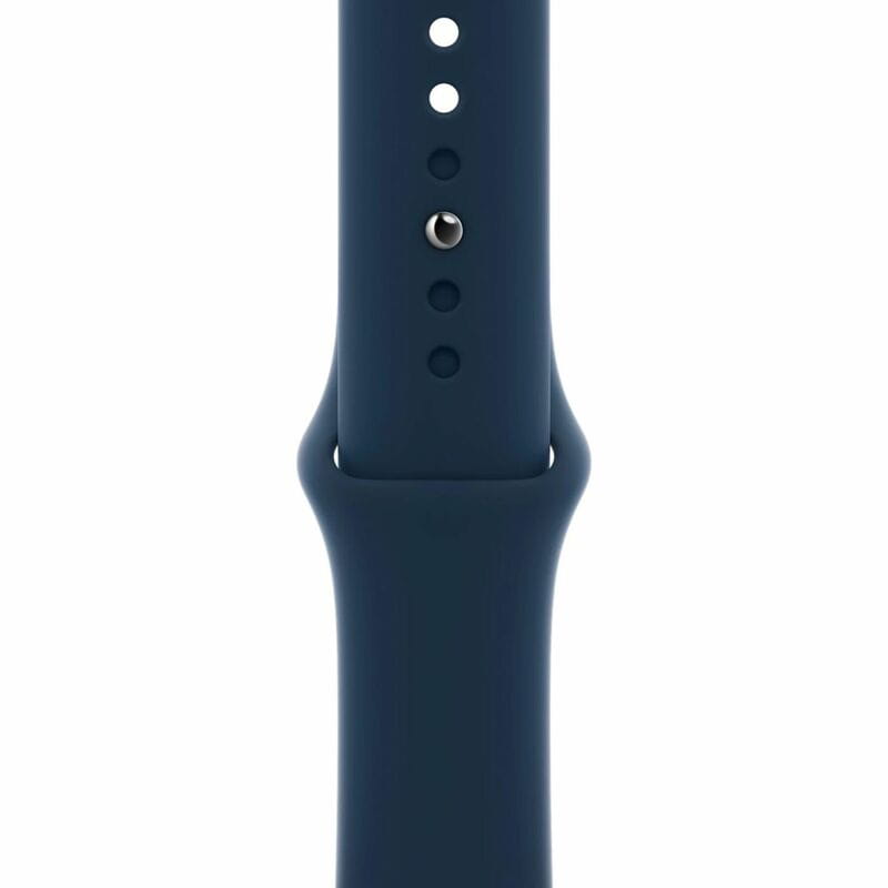 Ремінець Apple Sport Band для Apple Watch 45mm Abyss Blue (MKUW3)