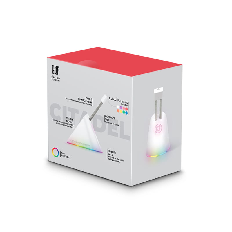 Тримач для кабеля FragON Citadel RGB White (FGLMB22WTCTDLRGB8)