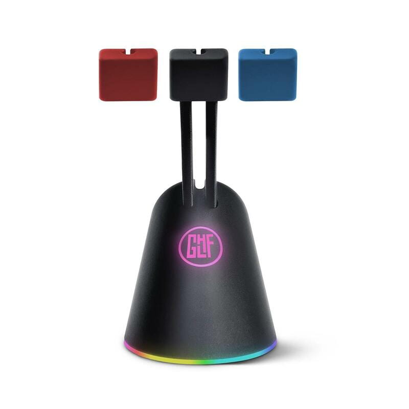 Тримач для кабеля GLHF Citadel RGB Black (FGLMB22BKCTDLRGB3)