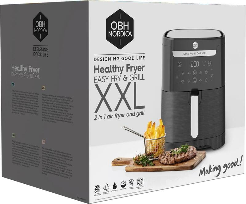 Мультипіч OBH Nordica Easy Fry&Grill XXL AG8018S0