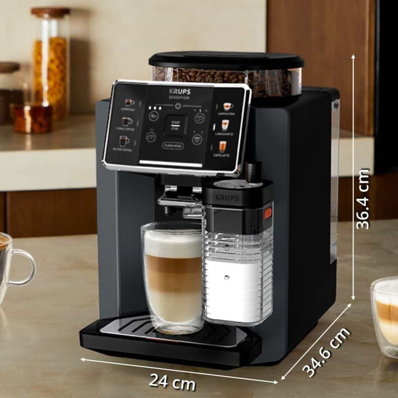 Кофемашина Krups Sensation Milk M90 EA912B10