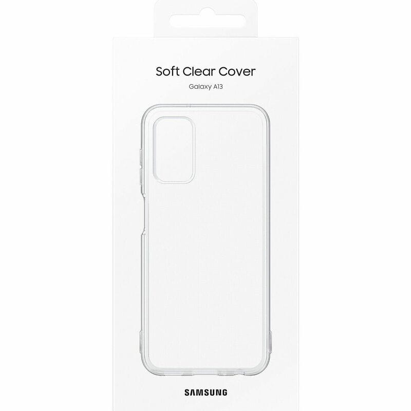 Чехол-накладка Samsung Soft Clear Cover для Samsung Galaxy A13 SM-A135/SM-A137 Transparent (EF-QA135TTEGRU)