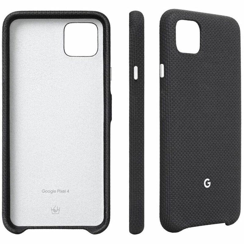Чeхол-накладка Google Official Fabric для Google Pixel 4 Black (GA01280)