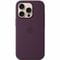 Фото - Чохол-накладка Apple Silicone Case with MagSafe для Apple iPhone 16 Pro Plum (MYYM3) | click.ua