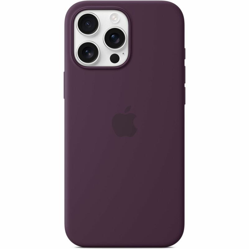 Чохол-накладка Apple Silicone Case with MagSafe для Apple iPhone 16 Pro Max Plum (MYYW3)