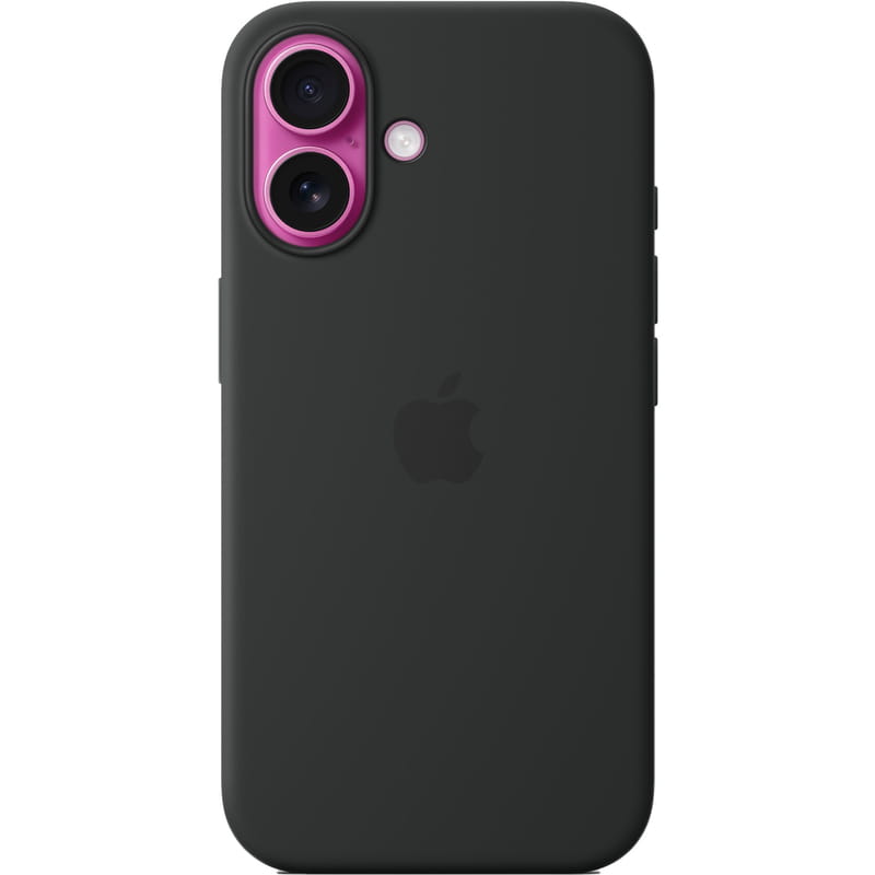 Чохол-накладка Apple Silicone Case with MagSafe для Apple iPhone 16 Black (MYY13)
