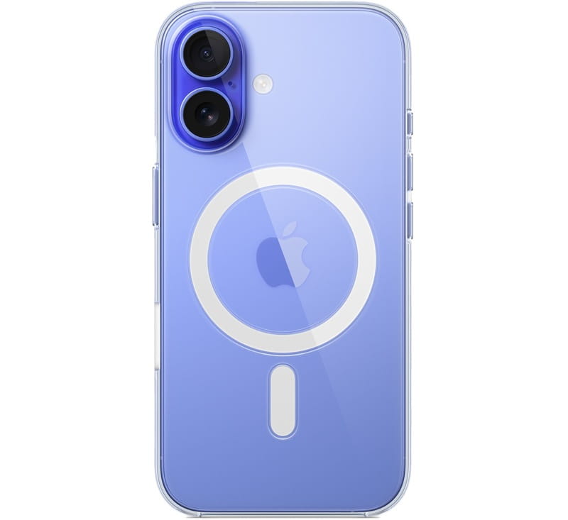 Чохол-накладка Apple Clear Case with MagSafe для Apple iPhone 16 Transparent (MA6A4)
