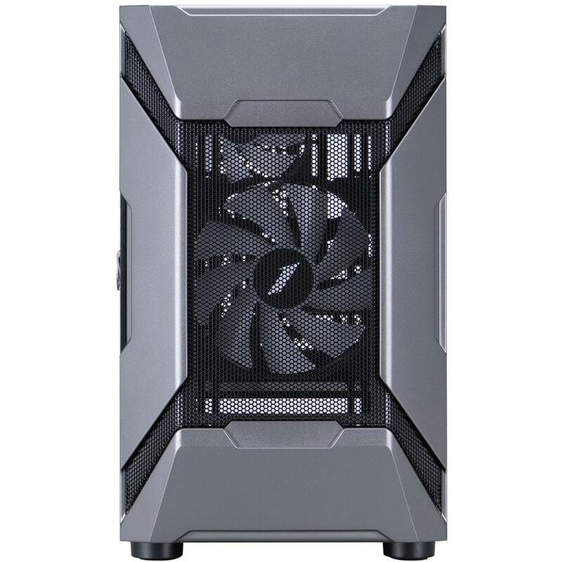 Корпус 1stPlayer D3-A-BK-1F7-14-1F7 Black без БП