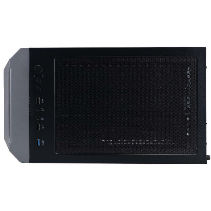 Корпус 1stPlayer D3-A-BK-1F7-14-1F7 Black без БП