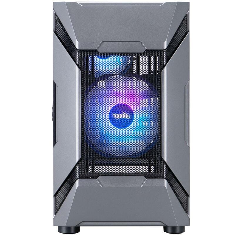 Корпус 1stPlayer D3-A-BK-1F7-14-1F7 Black без БП