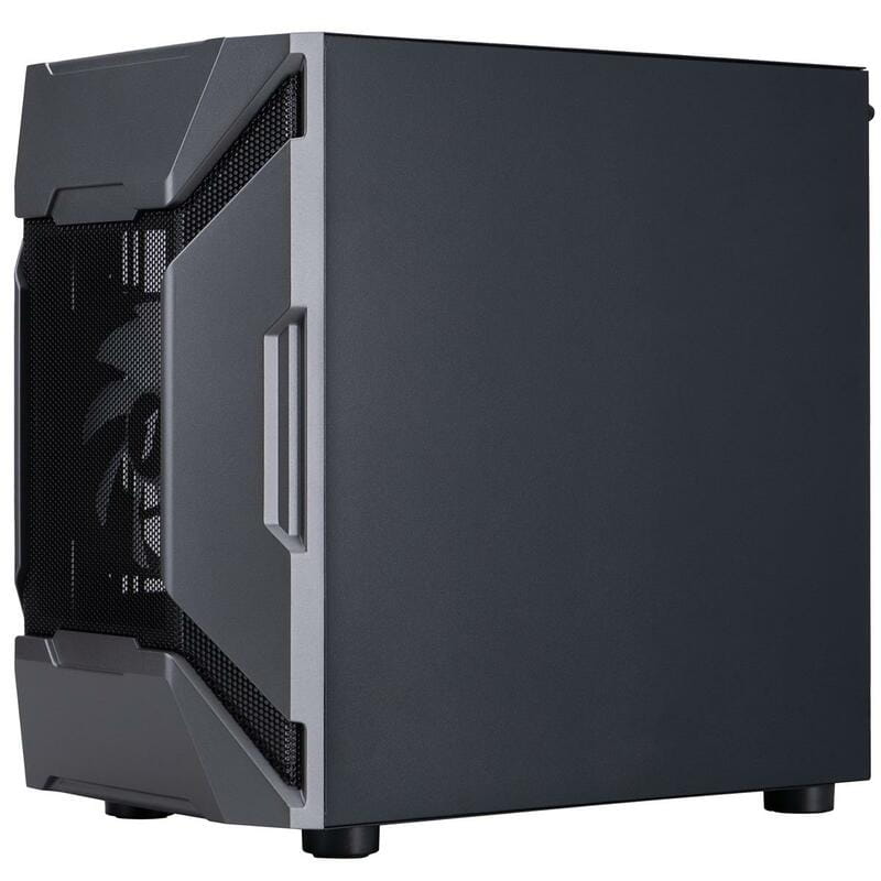 Корпус 1stPlayer D3-A-BK-1F7-14-1F7 Black без БП