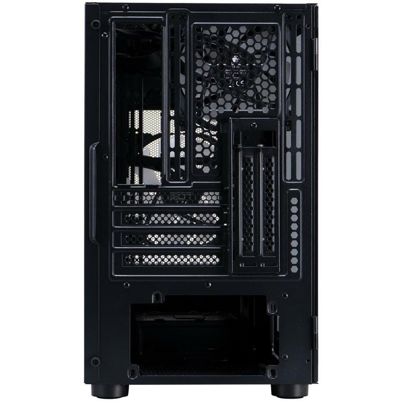 Корпус 1stPlayer D3-A-BK-1F7-14-1F7 Black без БП