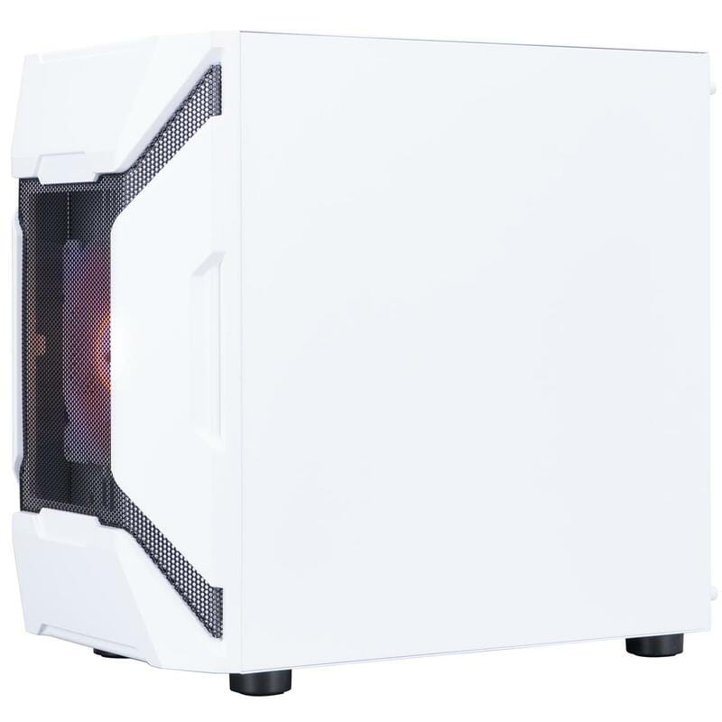 Корпус 1stPlayer D3-A-WH-1F7-14-W-1F7-W White без БП