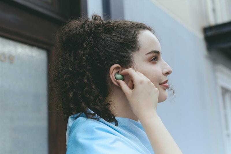 Bluetooth-гарнітура Sony LinkBuds Fit Green (WFLS910NG.CE7)
