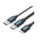 Фото - Кабель для принтера Vention 2in1 USB - USB Type-B 3.0 (M/M), 1 м, Black (CQPBF) | click.ua