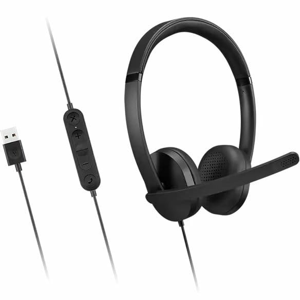 Гарнитура Lenovo Wired Stereo Headset Black (4XD1P83425)