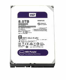 Накопичувач HDD SATA 8.0TB WD Purple 5400rpm 128MB (WD80PURZ)