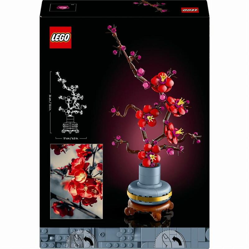 Конструктор LEGO Icons Botanicals Сливовый цвет (10369)