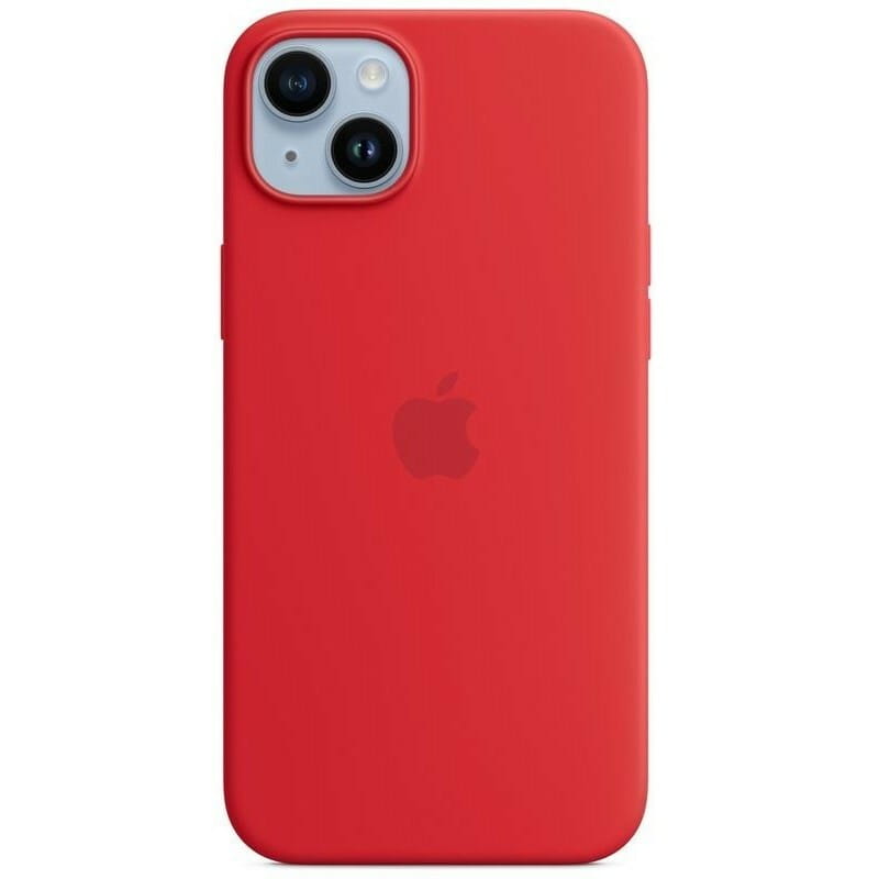 Чехол-накладка Apple Silicone Case with MagSafe для Apple iPhone 14 Plus PRODUCT Red (MPT63)