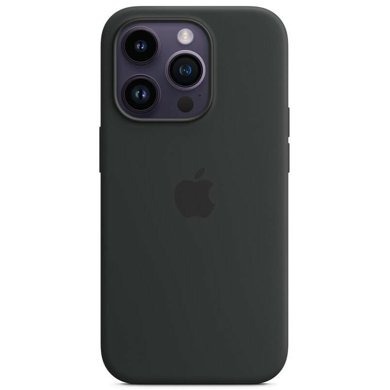 Чехол-накладка Apple Silicone Case with MagSafe для Apple iPhone 14 Pro Midnight (MPTE3)