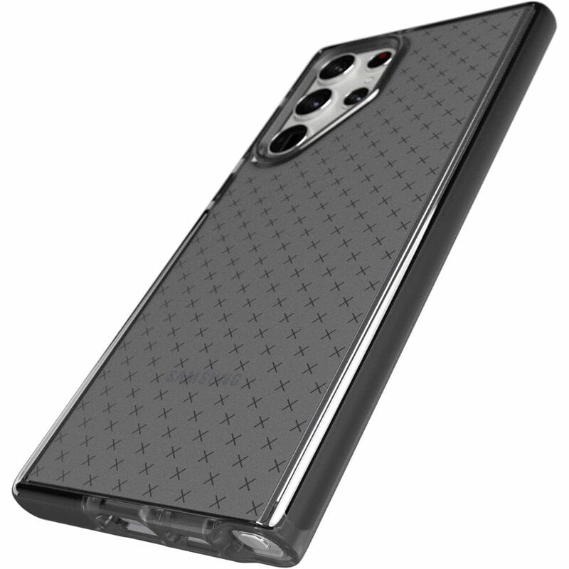 Чeхол-накладка Tech21 Evo Check для Samsung Galaxy S22 Ultra SM-S908 Black (T21-9377)