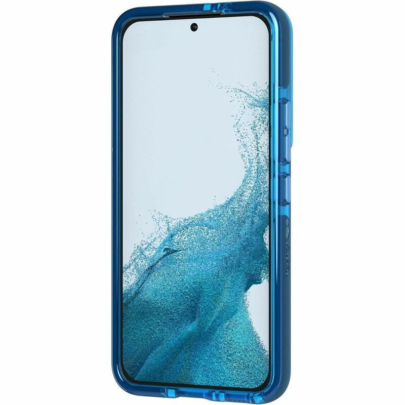 Чeхол-накладка Tech21 Evo Check для Samsung Galaxy S22 SM-S901 Blue (T21-9408)