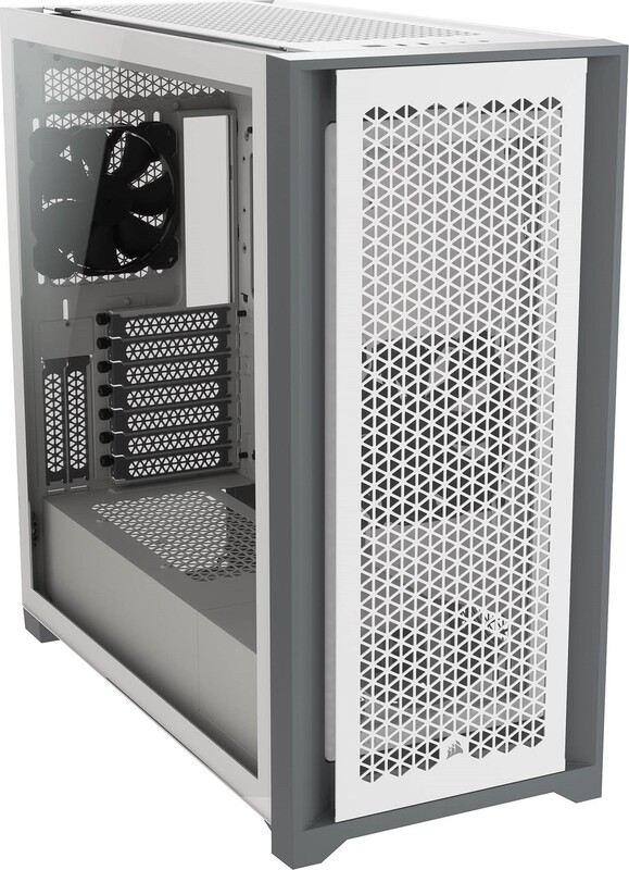 Корпус Corsair 5000D Airflow Tempered Glass White (CC-9011211-WW) без БП
