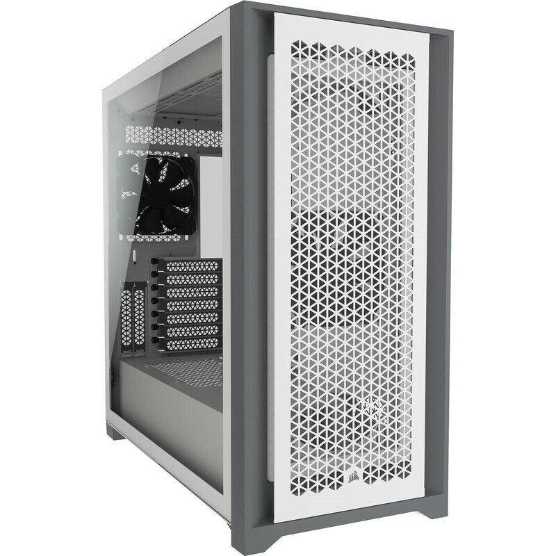 Корпус Corsair 5000D Airflow Tempered Glass White (CC-9011211-WW) без БП