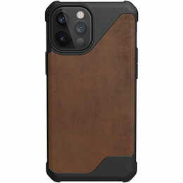 Чeхол-накладка Urban Armor Gear Metropolis LT для Apple iPhone 12 Pro Max Leather Brown (11236O118380)