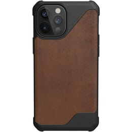 Чeхол-накладка Urban Armor Gear Metropolis LT для Apple iPhone 12 Pro Max Leather Brown (11236O118380)