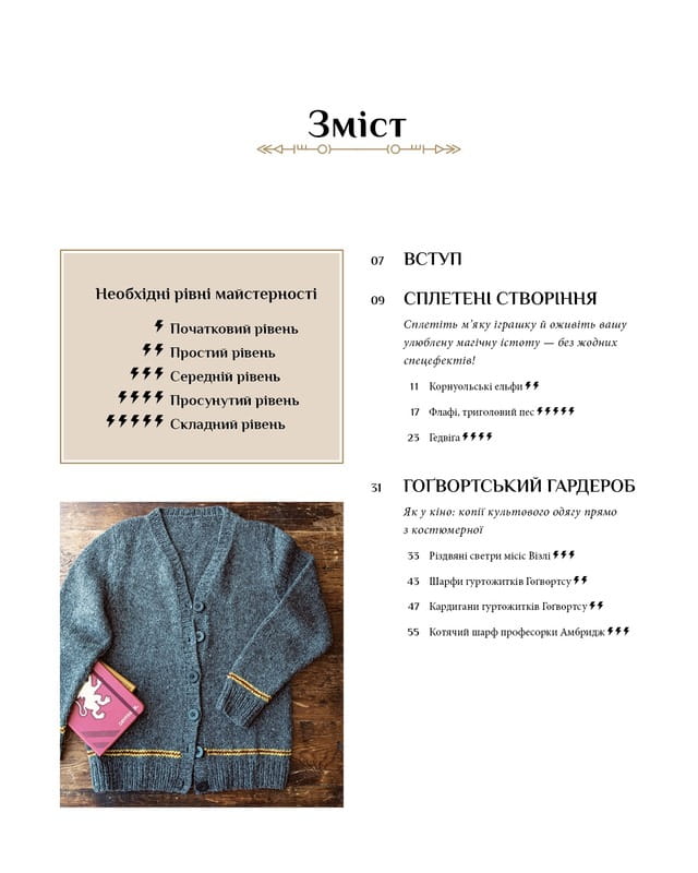 Гаррі Поттер. Магія плетіння. Офіційна книга плетених моделей за мотивами улюблених фільмів / Теніс Ґрей