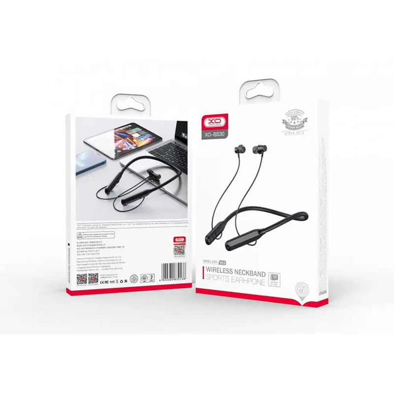 Bluetooth-гарнитура XO BS30 Black