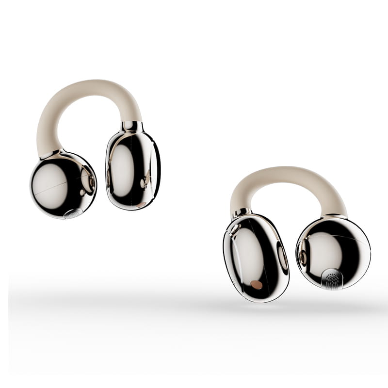 Bluetooth-гарнитура HiFuture Flexclip Champagne
