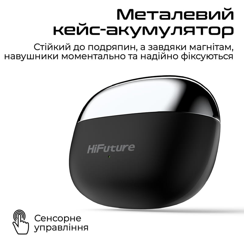 Bluetooth-гарнитура HiFuture Flexclip Black