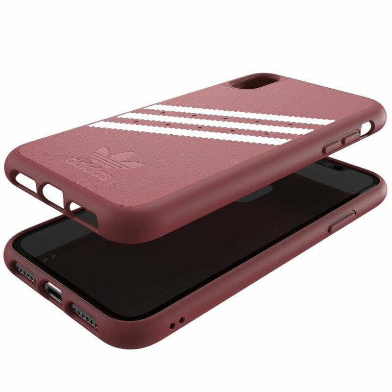 Чохол-накладка Adidas 3-Stripes Snap для Apple iPhone XR Pink (CL2342)