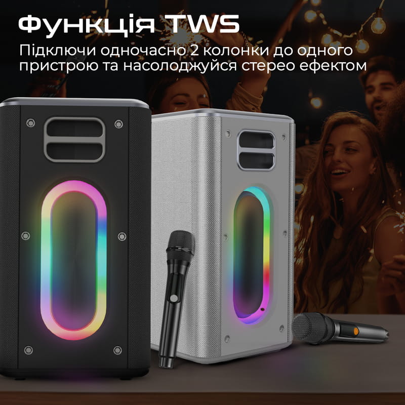 Акустическая система HiFuture MusicBox 100W Silver (musicbox.silver)