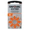 Фото - Батарейка Rayovac Extra 13 (13AUX-8XEMF) BL 8 шт (для слуховых аппаратов) | click.ua