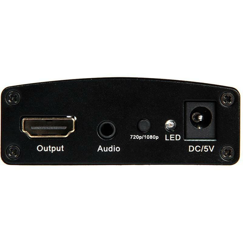 Конвертер PowerPlant (CA911479) HDCAV01 AV (3xRCA) - HDMI, черный