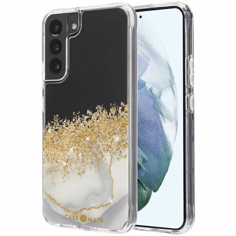 Чeхол-накладка Case-Mate Karat Marble для Samsung Galaxy S22 Plus SM-S906 White (CM048064)