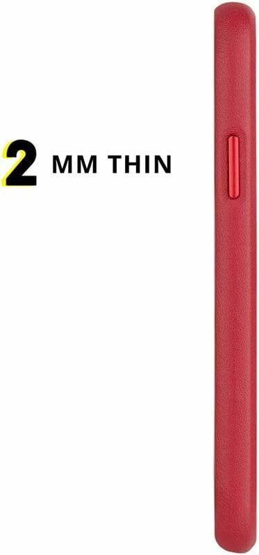 Чохол-накладка Case-Mate Barely There Leather для Apple iPhone X / iPhone XS Red (CM037748)