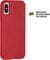 Фото - Чохол-накладка Case-Mate Barely There Leather для Apple iPhone X / iPhone XS Red (CM037748) | click.ua