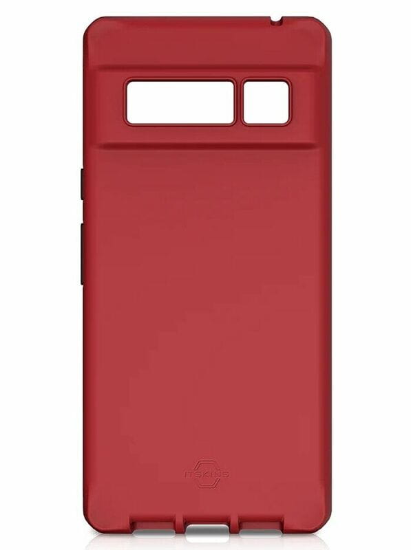 Чeхол-накладка ItSkins Hybrid Silk для Google Pixel 6 Pro Red (GG6X-HBURN-CHRD)