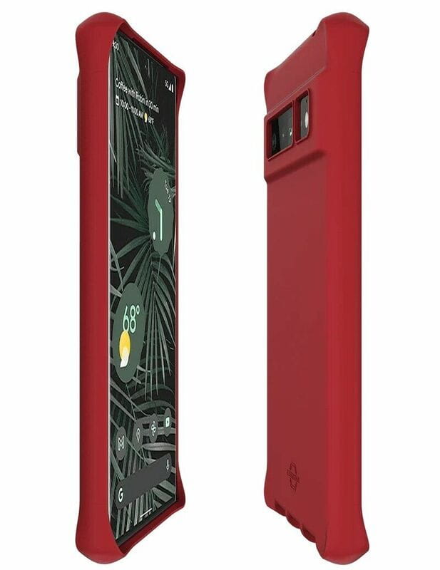 Чeхол-накладка ItSkins Hybrid Silk для Google Pixel 6 Pro Red (GG6X-HBURN-CHRD)